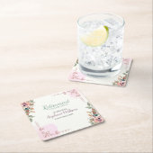 Party für Frauen im klassischen Stil Rechteckiger Pappuntersetzer (Vor Ort)