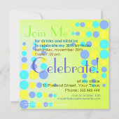 Party für frische Blasen/besondere Einladung (Rückseite)