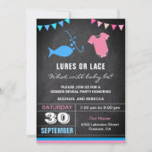 Party für Genitalverstümmelungen oder Spitzenkräft Einladung (Vorderseite)