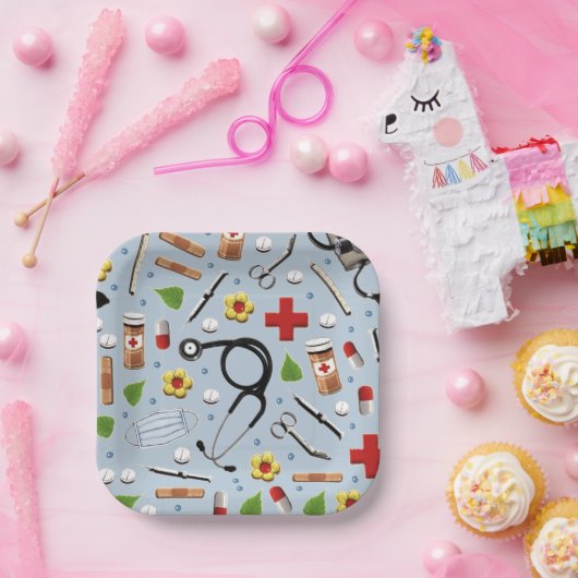 Party für Gesundheitsfeiern Pappteller (Party)