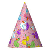 Party für Groß- und Kleinkinder Partyhütchen (Rückseite)
