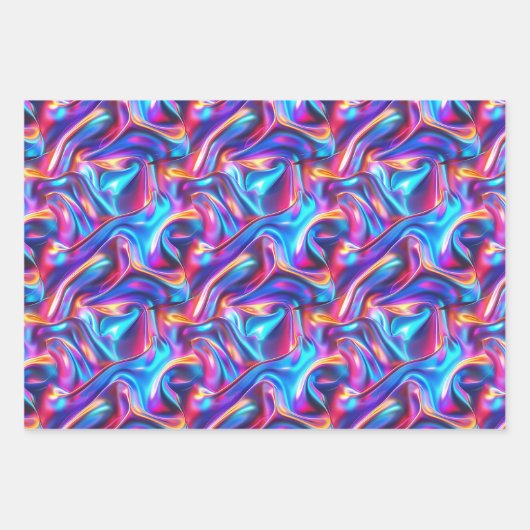 Party für Imitate Geschenkpapier Set (Vorderseite 2)