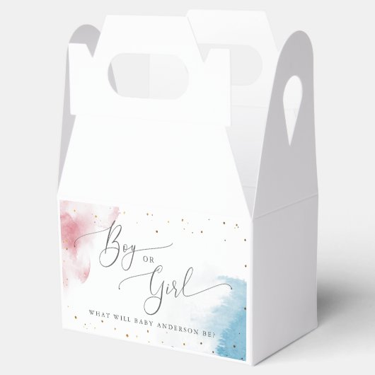 Party für Junge oder Mädchen Geschenkschachtel (Geöffnet)