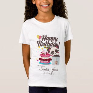 Party für Kinder - Benutzerdefiniertes Foto, Name, T-Shirt