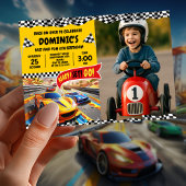 Party für Kinder mit Foto Einladung