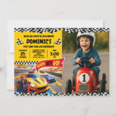 Party für Kinder mit Foto Einladung (Vorderseite)