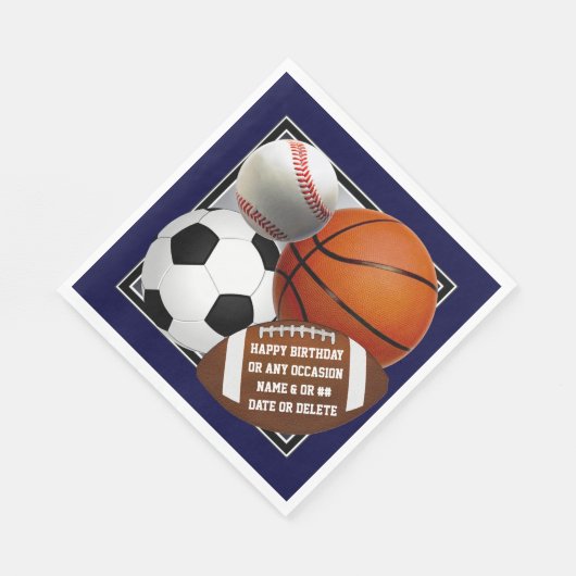 Party für Kinder und Erwachsene Serviette (Ecke)