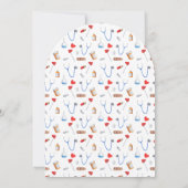 Party für Krankenversorgung Einladung (Rückseite)