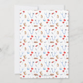 Party für Krankenversorgung Einladung (Rückseite)