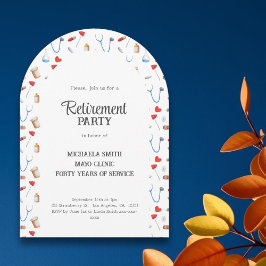 Party für Krankenversorgung Einladung