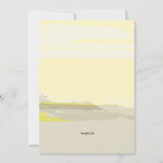 Party für Mädchen Einladung (Rückseite)