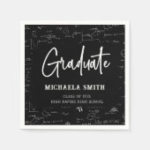 Party für Mathematik Serviette (Vorderseite)