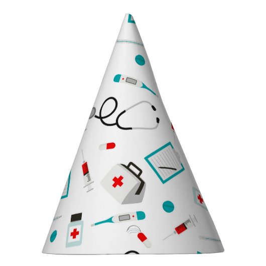Party für medizinisches Pflegepersonal, das Partyhütchen (Rechts)