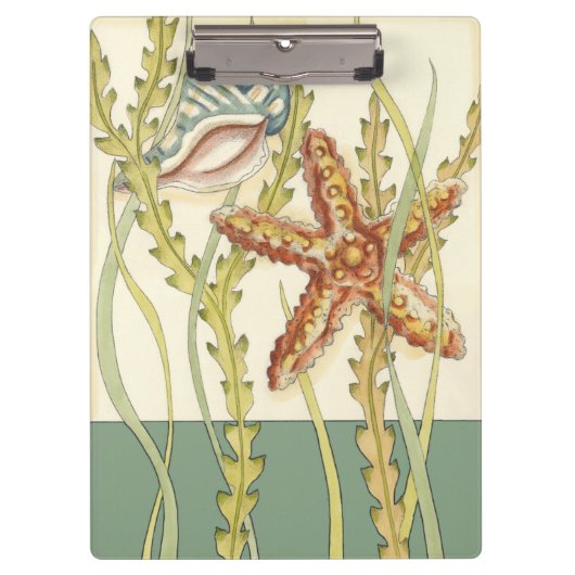 Party für mehrfarbige Muschel Klemmbrett (Vorderseite)