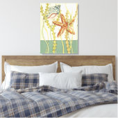 Party für mehrfarbige Muschel Leinwanddruck (Insitu (Schlafzimmer))