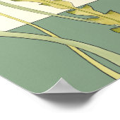 Party für mehrfarbige Muschel Poster (Ecke)