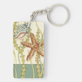 Party für mehrfarbige Muschel Schlüsselanhänger (Rückseite)