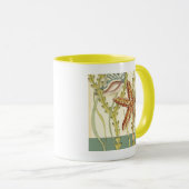 Party für mehrfarbige Muschel Tasse (VorderseiteRechts)