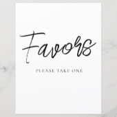 Party für Minimalistische Favoriten (Rückseite)