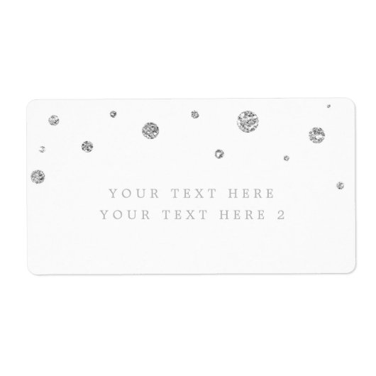 Party für moderne Dosen (weiß und silber) (Vorne)