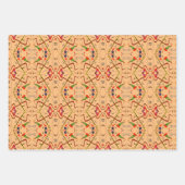 Party für Musikinstrumente Geschenkpapier Set (Vorderseite 3)