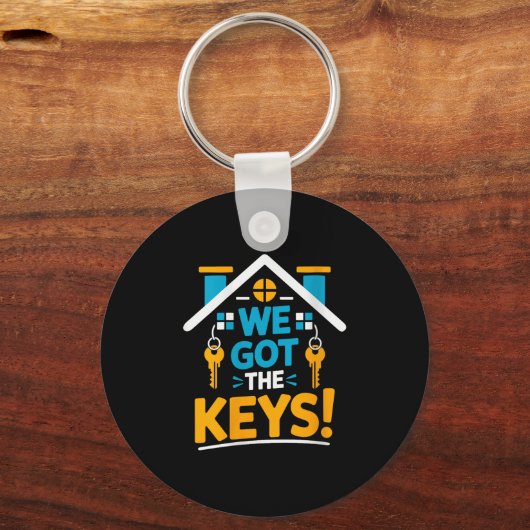 Party für neue Hauseigentümerinnen Matching W Schlüsselanhänger (Vorderseite)