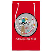 Party für niedliche Bowlinge Kleine Geschenktüte (Vorderseite)