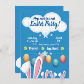 Party für Ostern Einladung (Vorne/Hinten)