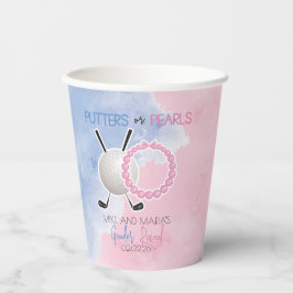 Party für Perlen oder Perlen Pappbecher