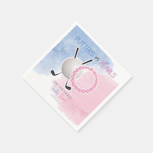 Party für Perlen oder Perlen Serviette (Ecke)