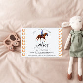 Party für Pferde zum Geburtstag Einladung