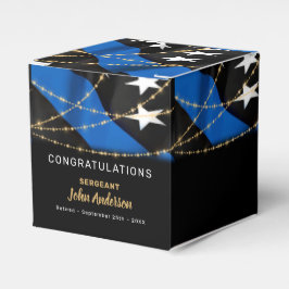 Party für Polizeibeamte Einziehung von Thin Blue L Geschenkschachtel