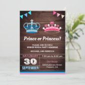 Party für Prinzessin oder Prinzessin Einladung (Stehend Vorderseite)