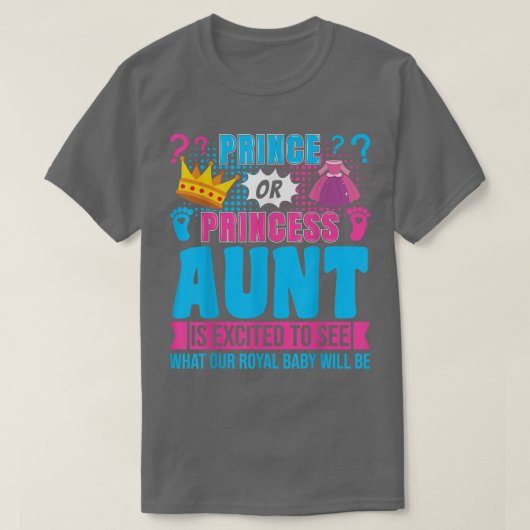 Party für Prinzessin oder Prinzessin Tante Baby Ge T-Shirt (Design vorne)