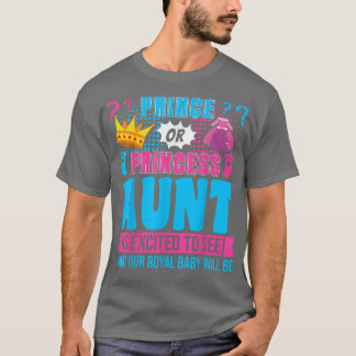Party für Prinzessin oder Prinzessin Tante Baby Ge T-Shirt