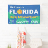 Party für Rentenzahlungen nach Florida Banner (Insitu)