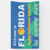 Party für Rentenzahlungen nach Florida Banner (Vertikal)