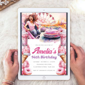 Party für Rollercoaster Einladung