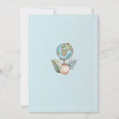 Party für Ruhestandsreisen für Frauen - Weltklasse Einladung (Rückseite)