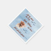 Party für Ruhestandsreisen Woman Serviette (Ecke)