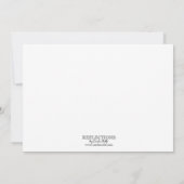 Party für Schulfarben - Rot und Weiß Einladung (Rückseite)