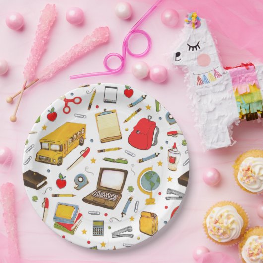 Party für Schullehrer Pappteller (Party)