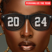 Party für Schwarzes Silvester Partybrille