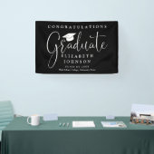 Party für Schwarzweiß-Skripte Banner (Messe)