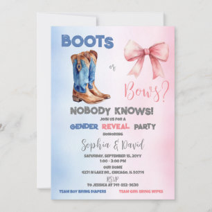 Party für Stiefel oder Bögen Einladung