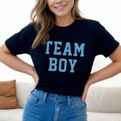 Party für Team Boy Blue Baby Gender T-Shirt