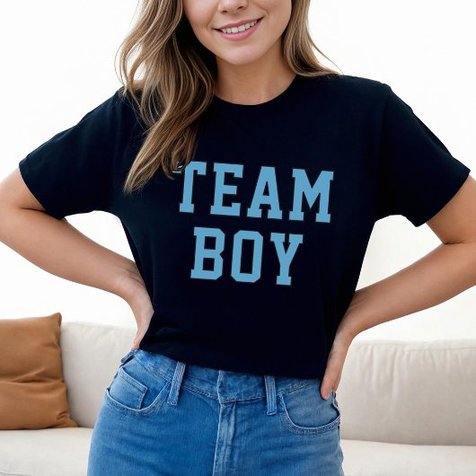 Party für Team Boy Blue Baby Gender T-Shirt