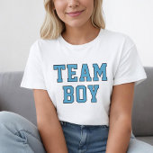 Party für Team Boy Blue Baby Gender T-Shirt
