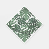 Party für tropische Blätter Serviette (Ecke)