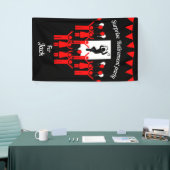 Party für Unternehmenskredite Banner (Messeveranstaltung)
